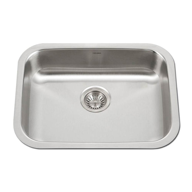 Hamat - Classic 23'' ADA Undermount Stainless Steel Sink, 5'' Depth - Stainless Steel