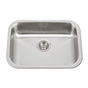 Hamat - Classic 23'' ADA Undermount Stainless Steel Sink, 5'' Depth, Bulk Pack - Stainless Steel