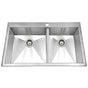 Hamat - Contrive 33'' Topmount Stainless Steel 1-Hole Large Single Kitchen Sink - Stainless Steel