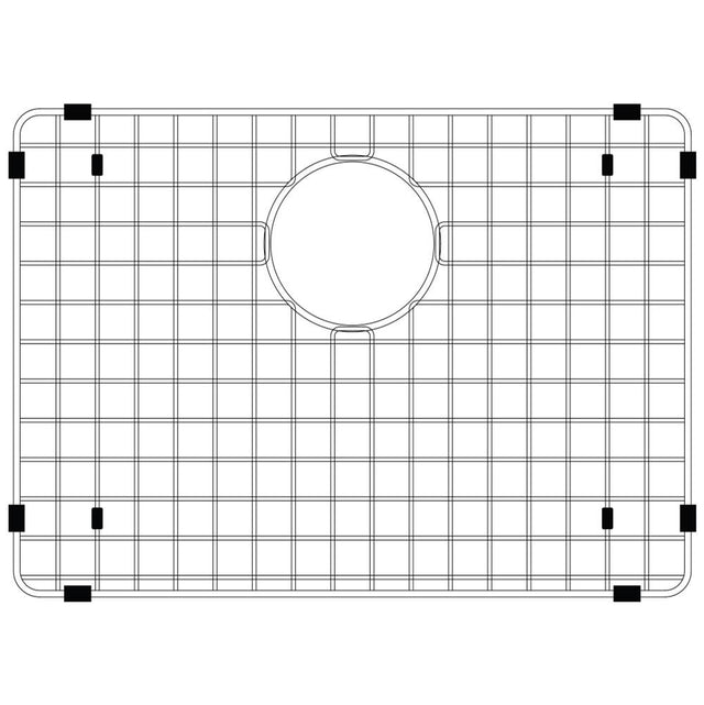 Hamat - 20-5/8'' x 14-5/8'' Wire Grate/Bottom Grid - Stainless Steel