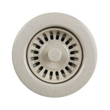 Hamat - 3-1/2''  Speckled Granite Bone Disposal Flange/Strainer - Granite Bone