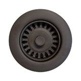 Hamat - 3-1/2''  Oil Rubbed Bronze Disposal Flange/Strainer - Oil Rubbed Bronze
