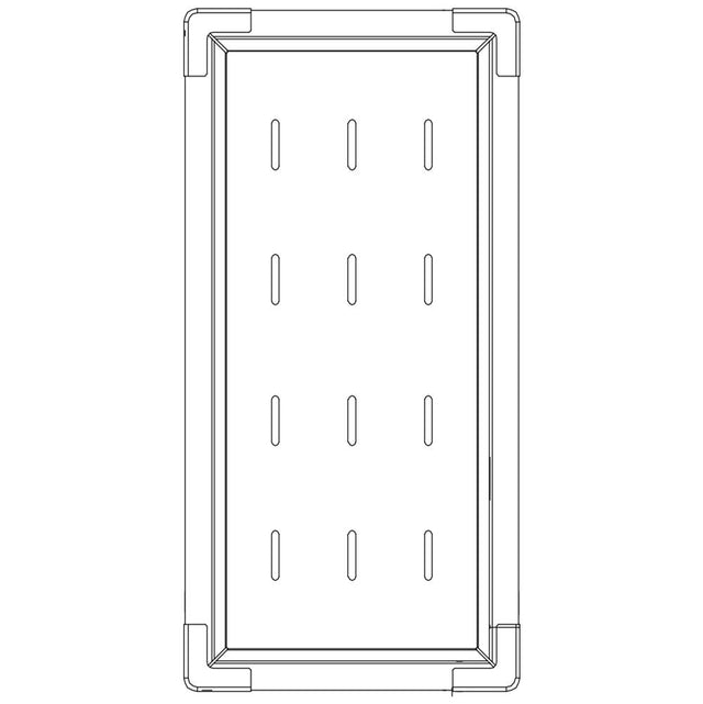 Hamat - Drying Tray 7-7/8'' x 16'' x 3-1/8'' D - Stainless Steel