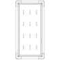 Hamat - Drying Tray 7-7/8'' x 16'' x 3-1/8'' D - Stainless Steel