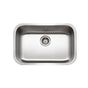 Hamat - Enterprise 27'' Undermount Stainless Steel Medium Single Bowl, 18 Gauge - Stainless Steel