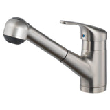 Hamat - Everest Dual Function Pull Out Kitchen Faucet in Brushed Nickel - Brushed Nickel