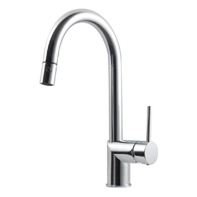 Hamat - Gal Dual Function Pull Down Kitchen Faucet in Matte Black - Matte Blakc