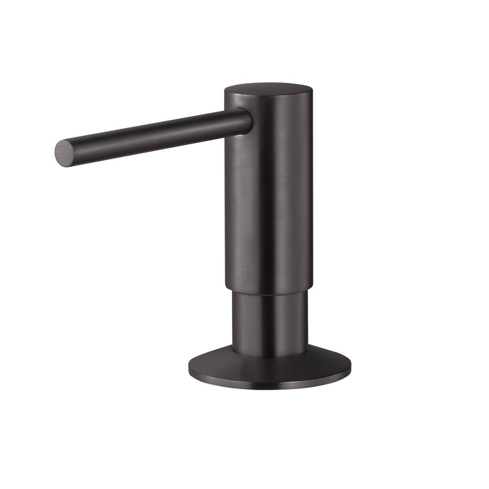 Hamat - Soap Dispenser with Pump and Bottle in Graphite - Graphite
