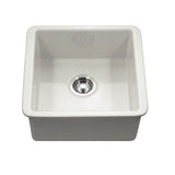 Hamat - Chelsea 19'' Undermount Fireclay Bar Sink, Biscuit - Biscuit
