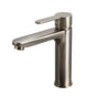 Hamat - Single Handle Lavatory Faucet - Brushed White Copper