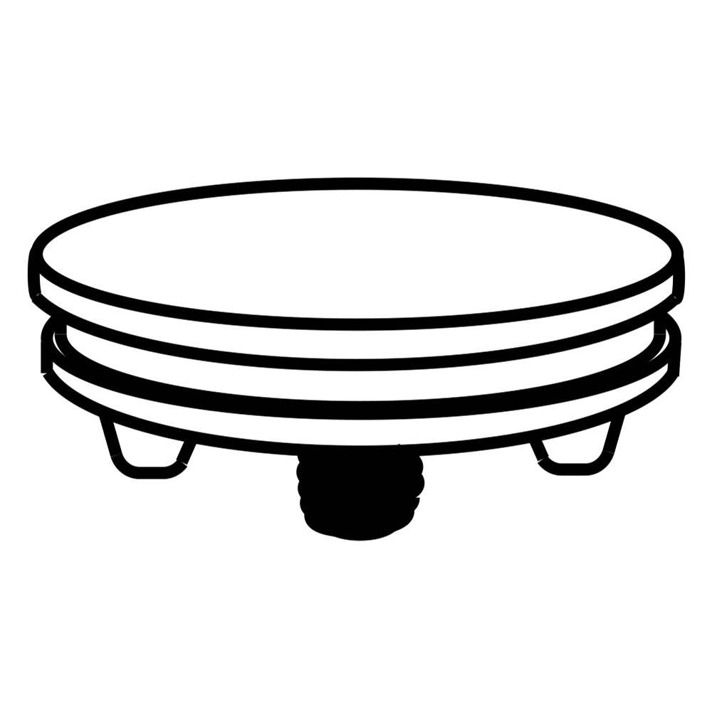 Hamat - Stainless Steel Faucet Hole Cover - Stainless Steel