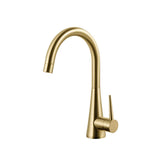 Hamat - Serenity Contemporary Bar Faucet in Brushed Brass - Brushed Brass