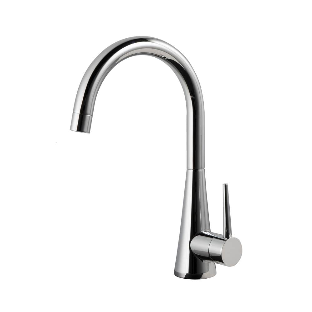 Hamat - Serenity Contemporary Bar Faucet in Polished Chrome - Polished Chrome