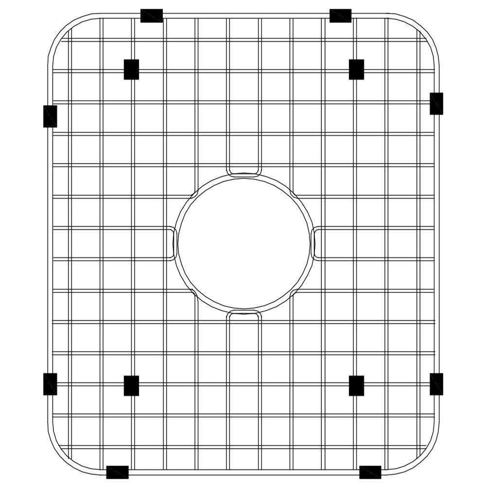 Hamat - 14 1/2'' x 17-3/8'' Wire Grate/Bottom Grid - Stainless Steel