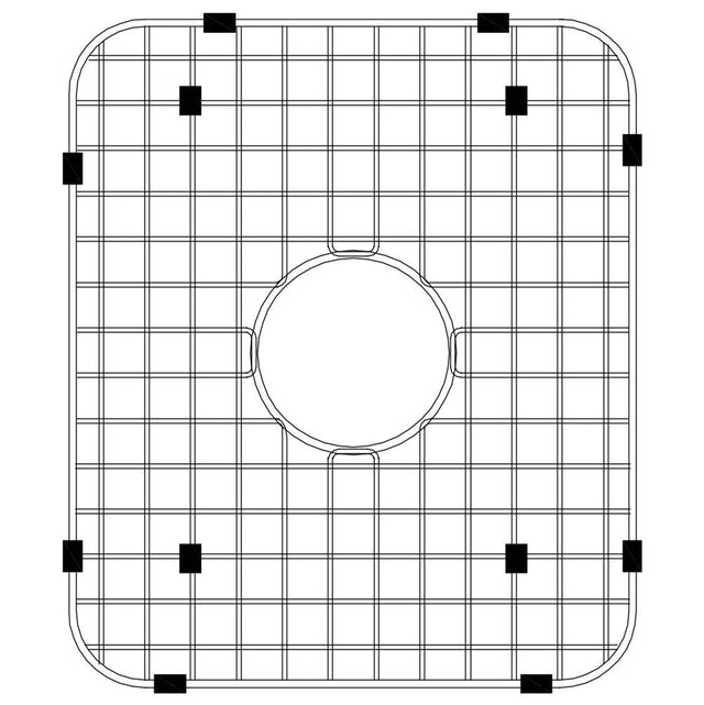 Hamat - 14 1/2'' x 17-3/8'' Wire Grate/Bottom Grid - Stainless Steel