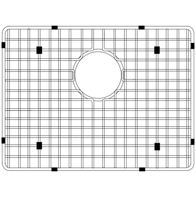 Hamat - 17-9/16'' x 14-13/16'' Wire Grate/Bottom Grid - Stainless Steel