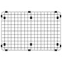 Hamat - 21-1/4'' x 14-13/16'' Wire Grate/Bottom Grid - Stainless Steel