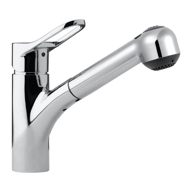 Hamat - Tal Dual Function Pull Out Kitchen Faucet in Polished Chrome - Polished Chrome