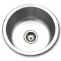 Hamat - Hotel 18'' Topmount Stainless Steel Round Bar/Prep Sink - Stainless Steel