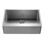 Hamat - Hudson 30'' Apron Front Single Bowl Kitchen Sink - Stainless Steel