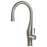 Hamat - Imagine Dual Function Hidden Pull Down Kitchen Faucet in Brushed Nickel - Brushed Nickel