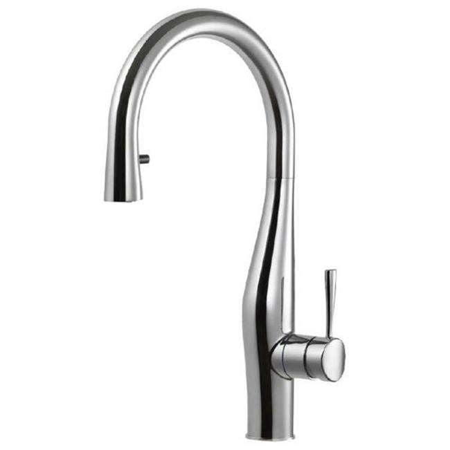 Hamat - Imagine Dual Function Hidden Pull Down Kitchen Faucet in Polished Nickel - Polished Nickel