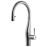 Hamat - Imagine Dual Function Hidden Pull Down Kitchen Faucet in Polished Chrome - Polished Chrome