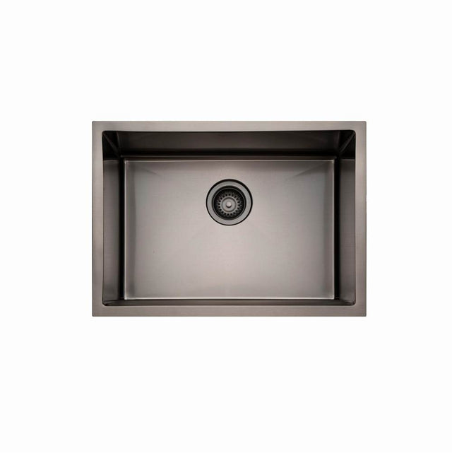 Hamat - Nero 26'' PVD R10 Single Bowl Sink - PVD Black Stainless