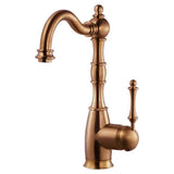 Hamat - Nottingham Traditional Brass Bar Faucet in Antique Copper - Antique Copper