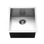 Hamat - Prizm 17'' ADA Zero Radius Undermount Stainless Steel Sink, 5'' Depth - Stainless Steel