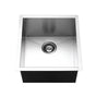 Hamat - Prizm 17'' ADA Zero Radius Undermount Stainless Steel Sink, 5-1/2'' Depth - Stainless Steel