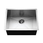 Hamat - Prizm 23'' ADA Zero Radius Undermount Stainless Steel Sink, 5'' Depth - Stainless Steel