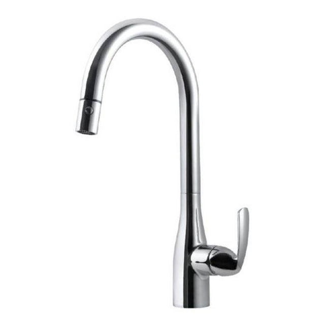 Hamat - Quantum Dual Function Pull Down Kitchen Faucet in Polished Chrome - Polished Chrome