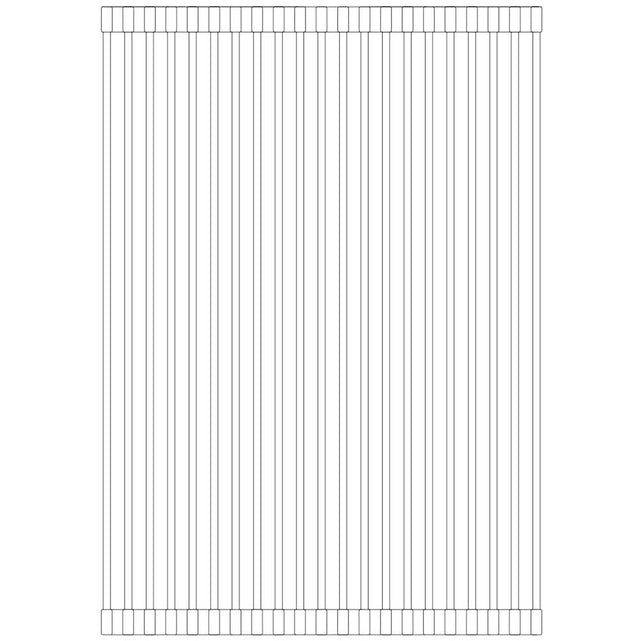 Hamat - Multi-Purpose Roll-Up Mat - Stainless Steel