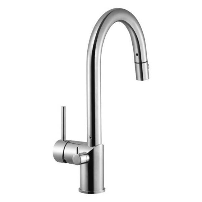Hamat - Sentry Dual Function Pull Down with Shut Off Valve for Hot Water in Rose Gold - Rose Gold