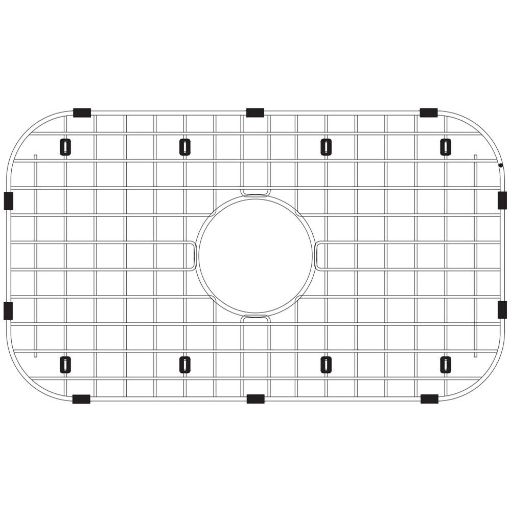 Hamat - 24-1/4'' x 15 3/4'' Wire Grate/Bottom Grid - Stainless Steel