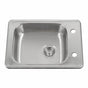 Hamat - Revive 22'' ADA Topmount Stainless Steel 1-hole Sink,  6'' Depth, Bulk Pack - Stainless Steel