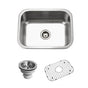 Hamat - Villa 24'' Topmount Single Bowl Kitchen Sink - Stainless Steel