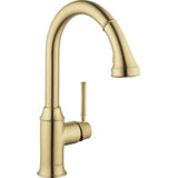 Hansgrohe - Talis C HighArc Kitchen Faucet, 2-Spray Pull-Down, 1.75 GPM in Brushed Gold Optic - Brushed Gold Optic