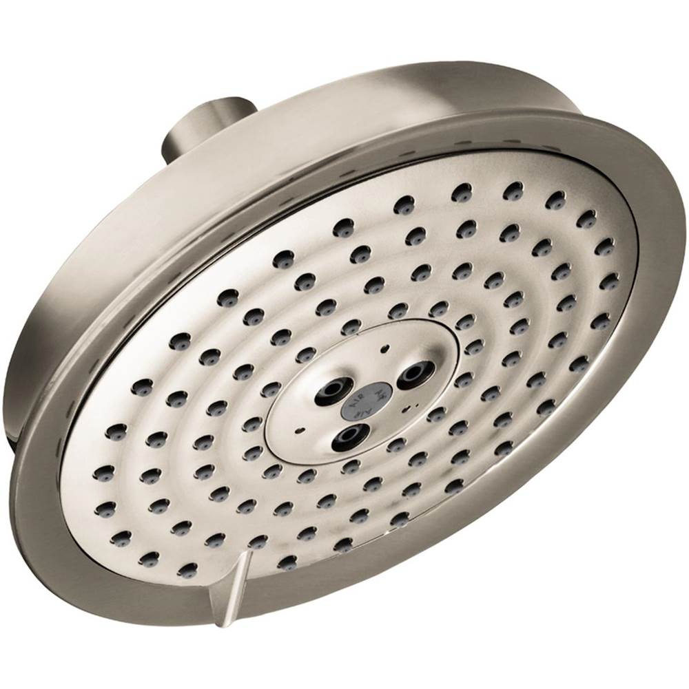 Hansgrohe - Raindance Classic Showerhead 150 3-Jet, 1.75 GPM in Brushed Nickel - Brushed Nickel