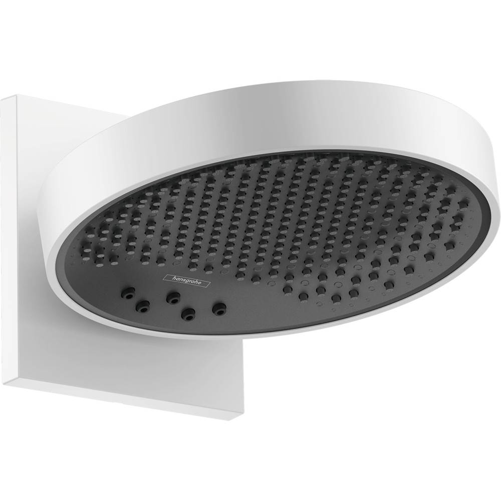 Hansgrohe - Rainfinity Showerhead 250 3-Jet, 1.75 GPM with RainSelect Thermostatic Trim for 4 Functions in Matte White - Matte White