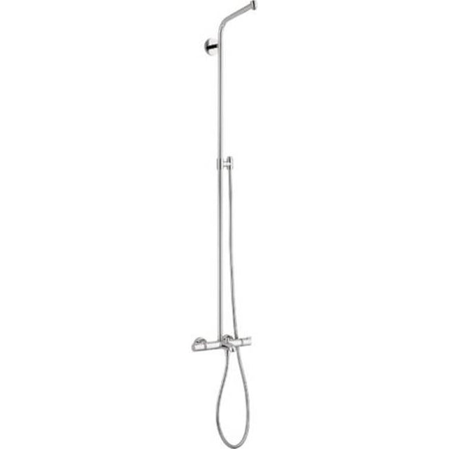 Hansgrohe - Crometta Showerpipe with Tub Filler without Shower Components in Chrome - Chrome