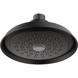 Hansgrohe - Joleena Showerhead 150 1-Jet, 2.5 GPM in Matte Black - Matte Black