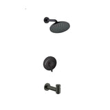 Hansgrohe - Vernis Blend  Pressure Balance Tub/Shower Set, 2.5 GPM in Matte Black - Matte Black