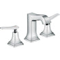 Hansgrohe - Metropol Classic Widespread Faucet 110 with Lever Handles and Pop-Up Drain, 1.2 GPM in Chrome - Chrome