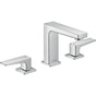Hansgrohe - Metropol Widespread Faucet 110 with Lever Handles and Pop-Up Drain, 0.5 GPM in Chrome - Chrome