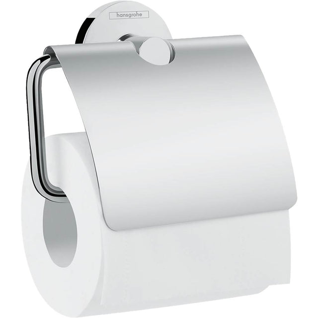Hansgrohe - Logis Universal Toilet Paper Holder with Cover in Chrome - Chrome