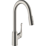 Hansgrohe - Allegro N HighArc Kitchen Faucet, 2-Spray Pull-Down, 1.75 GPM in Steel Optic - Steel Optic