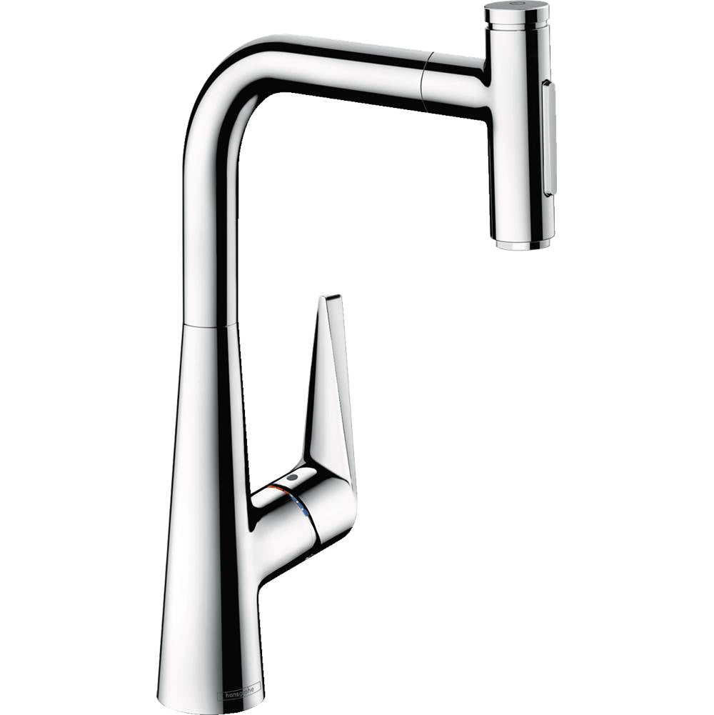 Hansgrohe - Talis Select S HighArc Kitchen Faucet, 2-Spray Pull-Out, 1.75 GPM in Chrome - Chrome