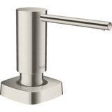 Hansgrohe - Metris Soap Dispenser in Steel Optic - Steel Optic